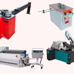 Tijdens La Giornata Italiana staat de showroom van Tuwi vol met (profiel)buigmachines van Memoli en Simasv, platenwalsen van MG en zaagmachines van IMET.