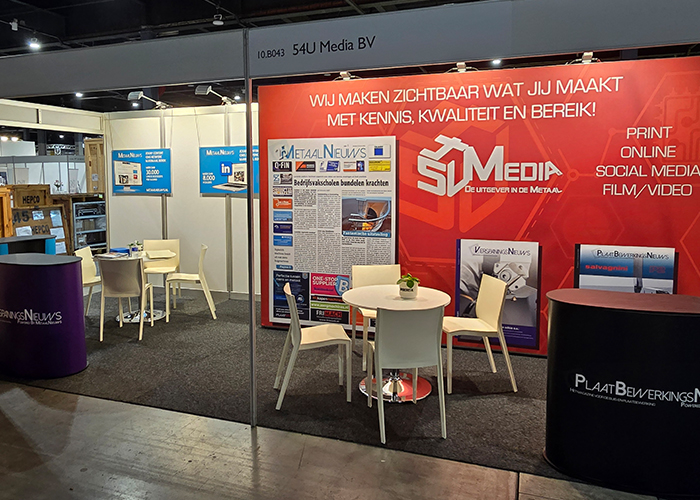 Als u dan toch in Hal 10 bent, kom dan ook even een kijkje nemen bij de stand van MetaalNieuws 10.B043
