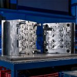 Een spuitgietmatrijs, vaak simpelweg "Matrijs" genoemd, is een op maat gemaakte mal waar gesmolten kunststof in wordt gespoten.