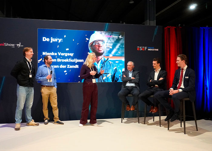 Uit 27 inzendingen werden drie finalisten geselecteerd: Gühring, RoboJob en Voortman Steel Machinery.