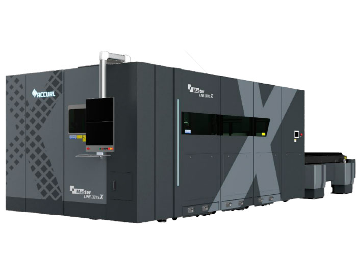 De MasterLINE X is het topmodel dat ultra high-speed lasersnijden mogelijk maakt.