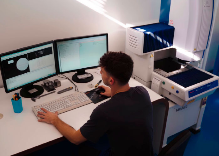 De Quick Vision Apex-meetmachine van Mitutoyo heeft het kwaliteitscontrolebeheer van WatAJet gerevolutioneerd en vormt een integraal onderdeel van de volledige productiecyclus van het bedrijf.