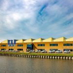 Het pand van GICOM in Biddinghuizen.