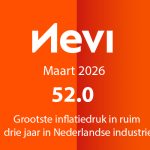 De Nevi PMI voor de productiesector steeg van 50.8 in februari naar 52.0 in maart – het hoogste cijfer in zes maanden.