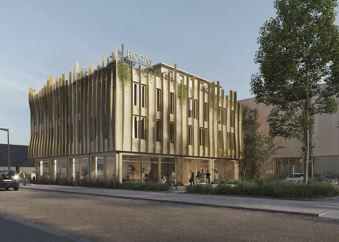 ROGAS realiseert nieuwbouw in Hoofddorp. De buigcel wordt het pronkstuk van de nieuwe fabriek. Voorbijgangers zullen moderne productietechnologie live in actie kunnen zien.