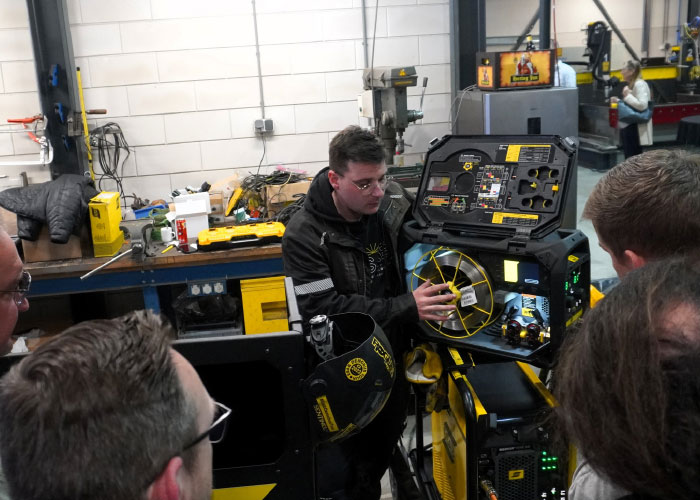 Naast het handlaserlassen was er tijdens het event ook volop gelegenheid om dieper in het brede lasportfolio van ESAB te duiken.