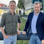 Allart Reinders (links) en Stanley Muller van Aivhy. Het technologiebedrijf helpt maakbedrijven om hun dagelijkse processen procesgericht te digitaliseren.