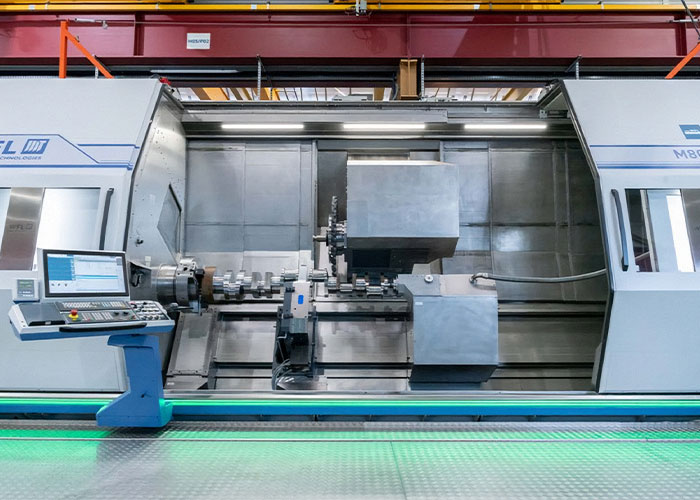 In totaal waren twaalf Millturn-machines te zien, variërend van de M20 tot en met de M150.