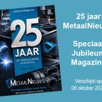 Vier 25 jaar MetaalNieuws mee en claim uw plek in deze exclusieve jubileumeditie die de geschiedenis, innovatie en toekomst van de metaalbranche samenbrengt.