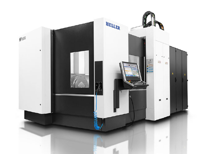 Heller demonstreert op AMB 2026 de HF 5500 frees-draaimachine voor uiterst nauwkeurige 5-assige complete bewerkingen.