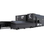 De LME Tube van Cutlite Penta. Dit is een flexibel lasersysteem voor het snijden van vlakke plaatdelen en buizen.