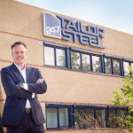 Steven Ruijters is de nieuwe topman van 247TailorSteel. (Foto: Martie Seesing, Studio Seesing)