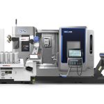 De DNX 2100SB vormt in combinatie met de Turn-Assist 270 i een flexibele productiecel, die ook kleinere series gedurende langere tijd onbemand kan produceren.