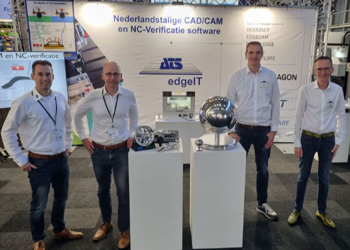 Met live demonstraties laat ATS EdgeIT zien waar verspanende bedrijven nog capaciteit kunnen winnen.