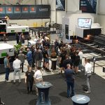 Tijdens het Open Huis in Barneveld presenteerde Lumixz verschillende plaat-, buis- en profiellasers. De grote TKA-profiellasersnijmachine was één van de highlights.