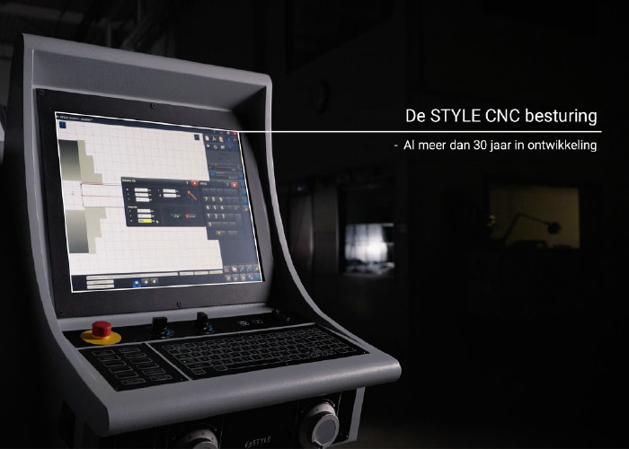 De eigen besturing vormt al 35 jaar de technische basis onder de machines van Style.