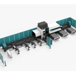 De nieuwe buislaser is voorzien van een 6kW Raycus fiberlaserbron, een 3D-snijkop, kan buizen en profielen tot 9 meter automatisch be- en ontladen en is geschikt voor diameters van 15 tot 230 mm.
