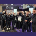 Het team van Q-Fin had weer wat te vieren op de openingsdag van de Euroblech: De SER Ultimate Qombination won een Euroblech Award.